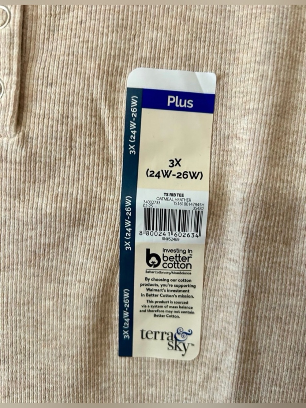 Women Terra & Sky Shirt w Sleep/Lounge Shorts 3X - Picture 3 of 5